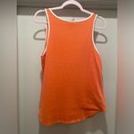 Junk Food Clothing NFL Chicago Bears Orange & White Ringer Tank Top - L Photo 10