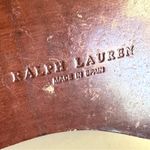 Ralph Lauren  Women’s Beige Tan Suede Tassel slips on loafers Sz 8.5 Photo 6