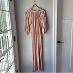 Melissa Odabash Sienna Embroidered Rose Blush Pink Maxi Dress Photo 6