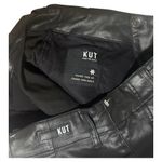 Kut From The Kloth Kut from the Faux Leather Black  Straight Leg Jeans Photo 2