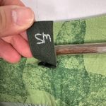 Fontes Mini Dress Small Green Hand Dyed Boho Cottage Earthy Fairy Cotton Pockets Photo 3