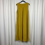 J.Jill Mustard Yellow Sleeveless Maxi Dress Sz.L Size L Photo 7