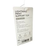 Athleta Women's Racerback Lightning Print Support Top Sz XS New with tag Photo 6