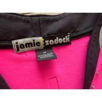Jamie Sadock Pink Women's Athletic Top Tee Golf Medium Tennis Black Photo 1