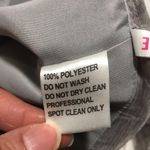 JJ's House JJ’s House Silver Cascading Chiffon Ruffle Lace Sequin Cocktail Dress Sz. 6 New! Photo 10