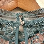 Little Mistress  Crochet & Pleated Midi Dress Size‎ 2 Photo 5