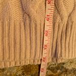 Ann Taylor  Lambs Wool Blend  Sweater White Cream Cableknit Soft women’s size M Photo 5