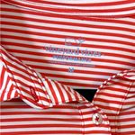 Vineyard Vines Performance UPF Striped Margot Shirt Dress Red White Size Medium Photo 3