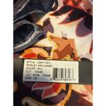 Elizabeth and James Elizabeth‎ James Paisley boho blue xs Bell Silk Mini Dress cottage fairy Y2K Photo 6