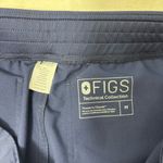 FIGS Livingston Basic Scrub Pant Straight Leg Bottom Size M Navy Blue #T21003 Photo 7
