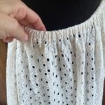 Vitamin A  Women's Cream Eyelet Maxi Cover Up Dress Size S Photo 9