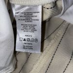 Ann Taylor ivory color striped trousers size 12 Photo 5