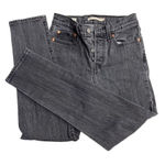 Levi's LEVI PREMIUM WEDGIE SKINNY FIT Women’s DENIM JEANS SIZE 24 Gray 26.5” Inseam Photo 0