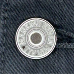 7 For All Mankind Women’s Broken Twill Cut Off Short Black Size 28 Photo 4