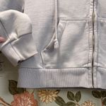 Brandy Melville  Light Blue Zip-Up Hoodie Photo 5