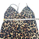 Endless Summer Harper Slip Dress Midi Leopard Open Back Slit Semi Photo 14