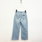 Rolla's Rolla’s Heidi Low Jeans Distressed Light Wash Low Rise Relaxed Straight Photo 5