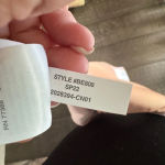 J.Crew NWT Ribbed high-rise cheeky bikini bottom style BE808 Baby Pink Size M Photo 4