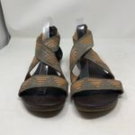 ROAN by Bed Stu Gray Tan Distressed Leather Gladiator Livi Sandal Grey Bone 9.5 Photo 1