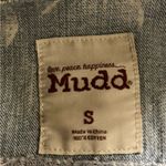 Mudd Women's Light Blue Distressed Denim Jacket. Photo 5
