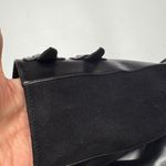 Cole Haan Z27118* Nike Air Jalisa Tall Leather Heel Boots Black S-441 Sz 7 B Photo 5