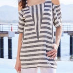 Soft Surroundings ‎ Sunset Park Cold Shoulder Tunic Sz XS Photo 0