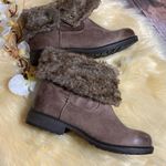 Candie's  Wimter Fold Over Beige Boots Size 8.5 Photo 2