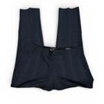 Banana Republic  Ryan Plaid Navy Blue Trouser Washable Italian Wool Pants 8 Photo 3