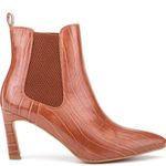 Olivia Miller NEW  Stay Sweet Vegan Croc Embossed Boot Photo 1