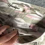 Y2K Younique Vintage Camo Capris Cropped Size 3 Green Photo 4