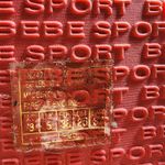 Bebe NIB  Sport Sandals Dance Fever Wedge Thong Sandals Flip Flops Coral White 8 Photo 9