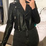 Forever 21 cropped leather jacket  Photo 0