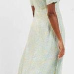 French Connection NEW  Stacie Daisy Floral Pastel Midi Dress Sz 6 Dainty Romantic Photo 1