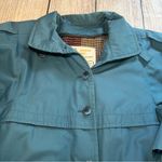 London Fog Vtg 70s Women’s 6P Blue Trench Coat USA Removable Lining Petite Belt Photo 4