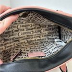 Juicy Couture  Black & Pink HandBag Crossbody Everyday Women’s Chic Casual Purse Photo 5