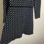 Maison Jules Women's Sweater Dress L Polka Dot Classic Coquette Preppy Work Retro Geometric Photo 4