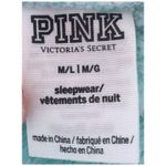 Victoria's Secret Pink The Cozy Soft Short Sherpa Robe Green Aqua M/L Soft Girl Photo 5