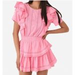 Love Shack Fancy  Natasha Dress in Vivid Pink Size Small Photo 1