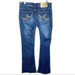 Buffalo David Bitton Buffalo Mid Rise Stretch Flare Blue Denim Jeans Size 28 Photo 4