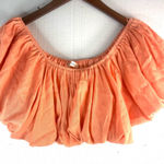 idem Ditto Identify Ditto S Mandarin Orange Blousy Crop Top Photo 0