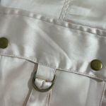 Anthropologie NWT‎ By  Silky Utility Mini Skirt Pink Rose Size 2 Satin Photo 7