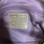 Coach  gold zip top shoulder bag 12” x 9” x‎ 4” Photo 11