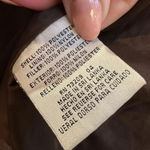 Marvin Richards  Quilted Pattern Coat Jacket Chocolate Brown Women's Size XL Photo 9