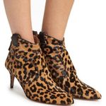 Veronica Beard $600  LEXI LEOPARD PRINT CALFHAIR BOOTIE POINTY‎ 9.5 (MD12) Photo 0