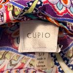 cupio  Multicolor Patterned Women's Sleeveless Blouse, Size Small Photo 2