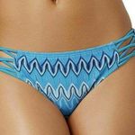 Hula Honey Blue Bikini Bottom blue Boho $28 XS Photo 0