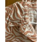 Velvet Heart  Zebra Print Button Down Shirt Top Women's Medium Photo 5