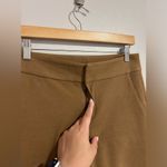 Alice + Olivia  Classics Wide Leg Trouser Pants in Tan/Brown size 2 Photo 3