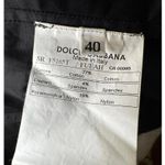 Dolce & Gabbana Black Button-Up Blouse, IT Size 40 (US 4/6) Photo 5