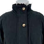 Market & Spruce Linen-Blend Utility Jacket Lightweight Black Size Small NWT Photo 3